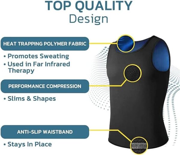 Camiseta Fitness Sauna Caballero SS. - Imagen 3
