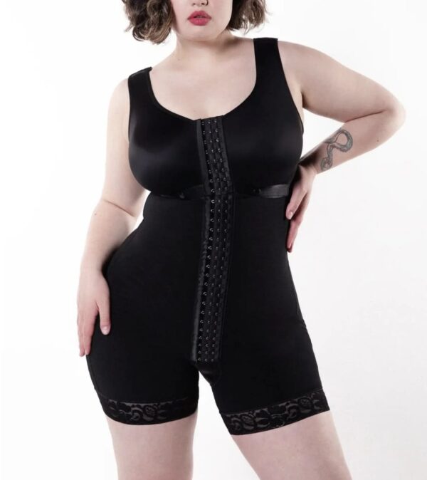 Faja Colombiana Body con Brasier con 4 hileras de broches - Imagen 2
