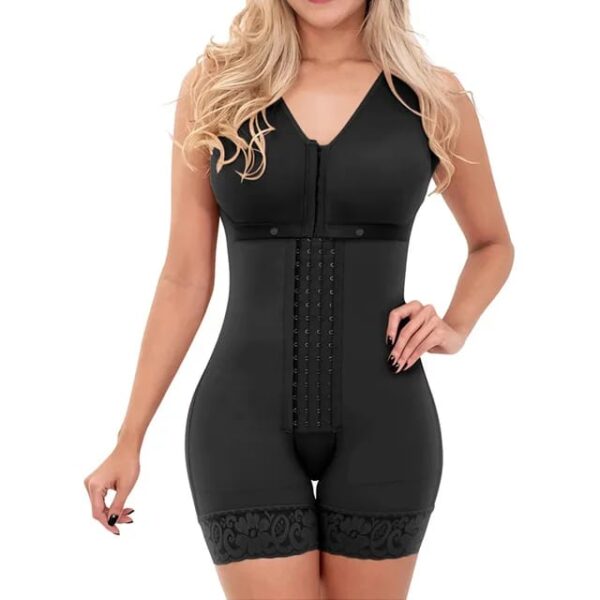 Faja Colombiana Body con Brasier con 4 hileras de broches - Imagen 6