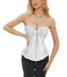 Corset Bustier de Encaje Floral Mod. 810