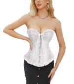 Corset Bustier de Encaje Floral Mod. 810